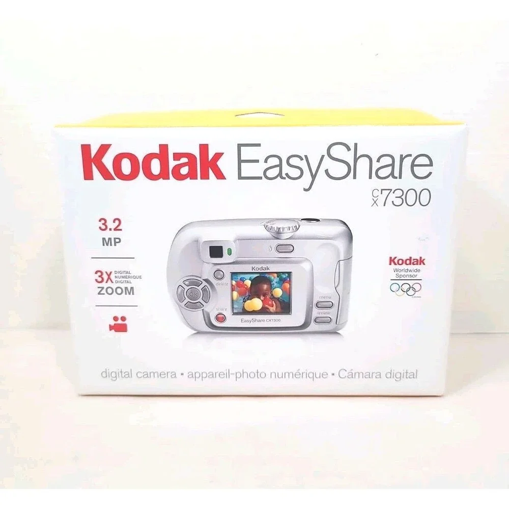 Kodak Easyshare CX7300 Digital Camera Silver 3.2 MP 1.6